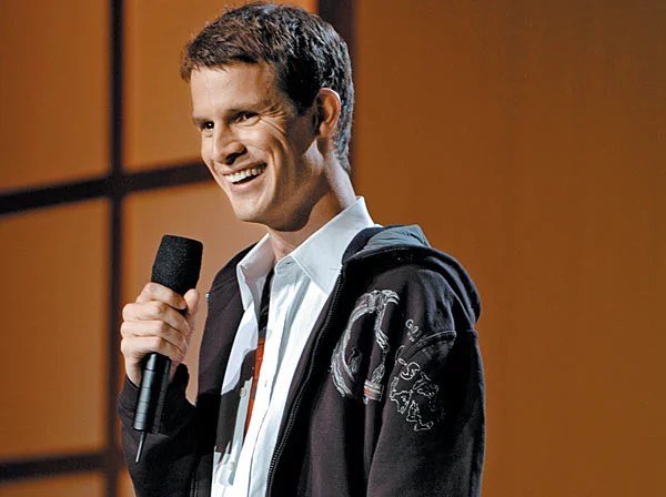 Daniel Tosh performing on tour